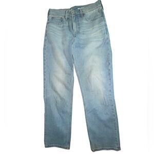 Stylish Light Blue Women's Straight Jeans